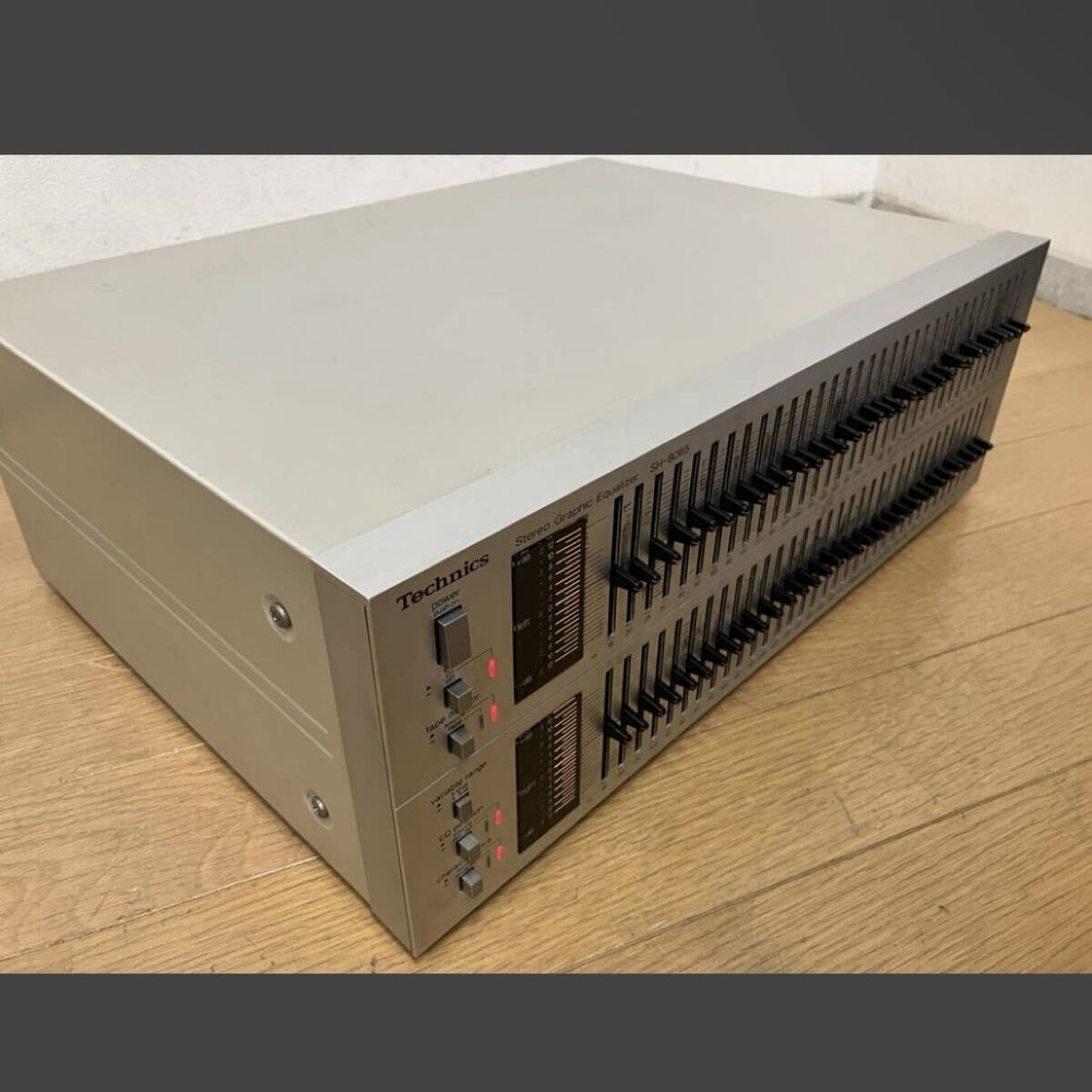 Technics SH-8065 33 Band Stereo Graphic Equalizer Tested Working