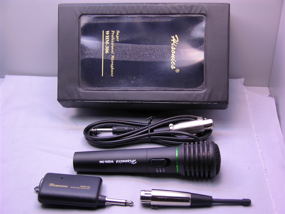 1 Hisonics WHM-306 Professional Microphone System