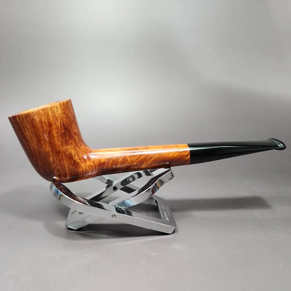 Dave Neeb Smooth Dublin Handmade Briar Pipe, New