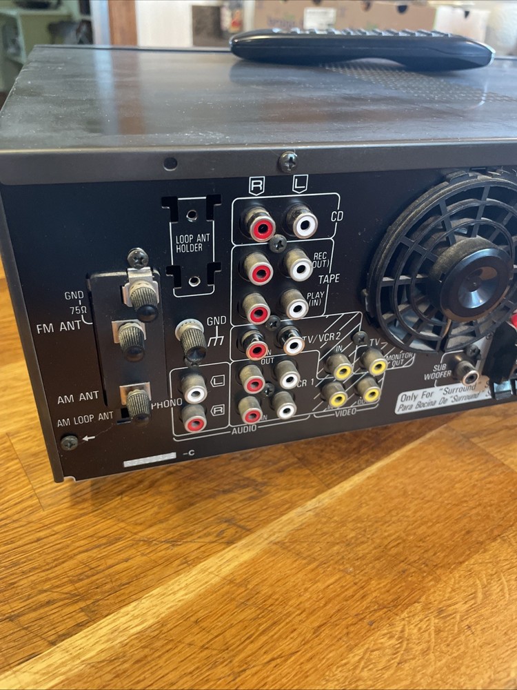 Technics AV Control Stereo Receiver SA-EX400 Tested Works 65 Watt