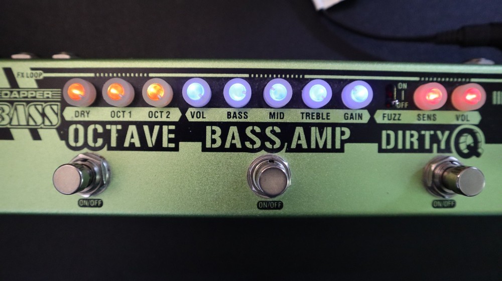 VALETON DAPPER BASS Multi Effects Pedal – Fully Working