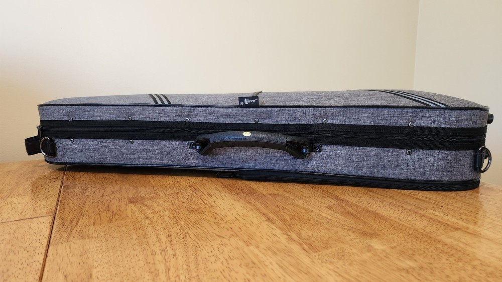 Aileen CSV502 Basic Professional 4/4 Full Size Violin Case Triangular Hard Shell