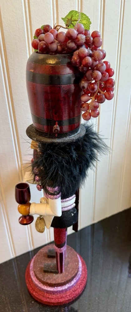 Kurt Adler 19" Hollywood Wine Nutcracker - Beautiful!!