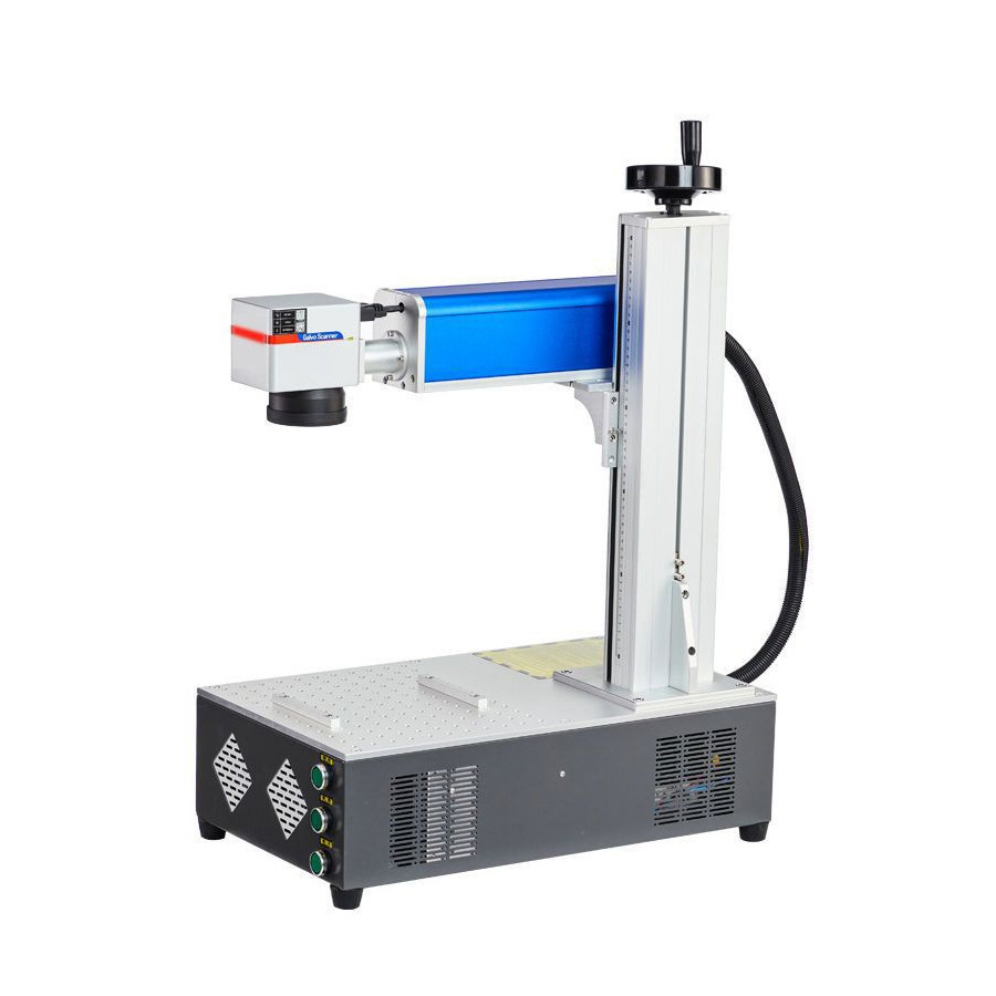 30W laser marking machine, metal engraving nameplate coding machine