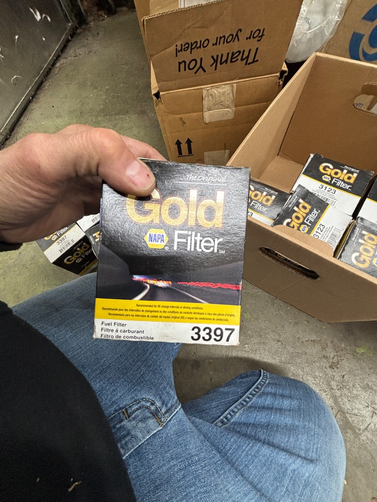 NAPA 3397 FUEL FILTER    SAME AS WIX 33397. BK