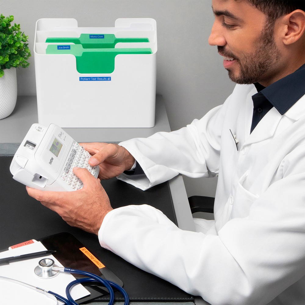 Brother - P-touch PT-D410 Label Printer - White