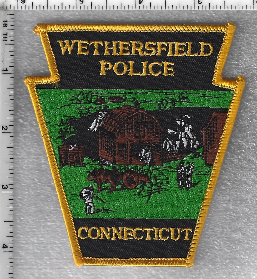 Wethersfield Police (Connecticut)  Keystone Shape Shoulder Patch