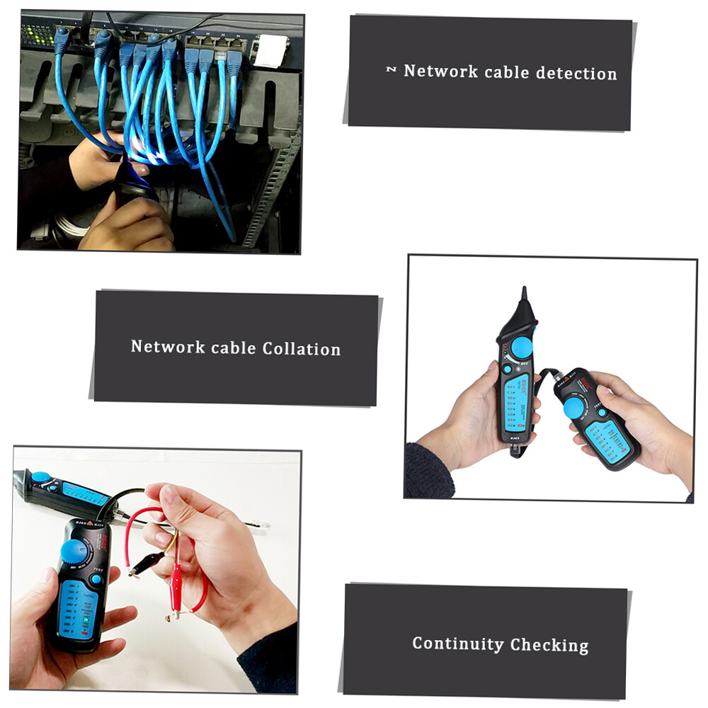 Multi-functional LCD Network Cable Tester Wire RJ11 RJ45 Wire I0F2