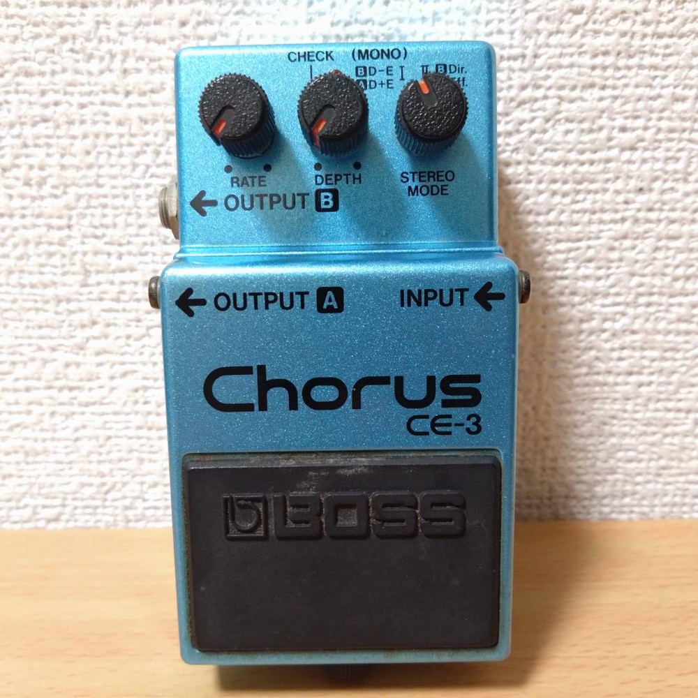 Boss CE-3 Chorus Guitar Effect Pedal Working Used
