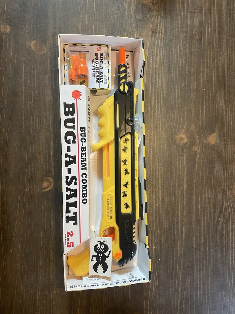 Bug-A-Salt Bug-Beam Combo. The Original Salt Gun.with Bug-beam Laser Kit