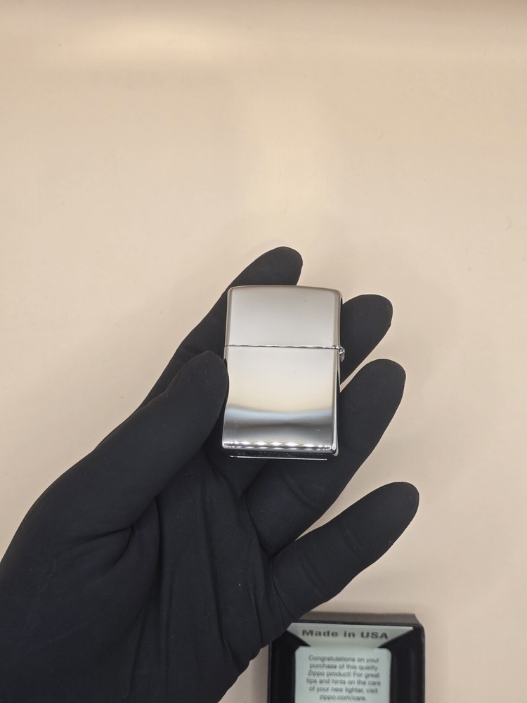 Zippo Happy 30th High Polished Chrome Lighter Windproof #96038