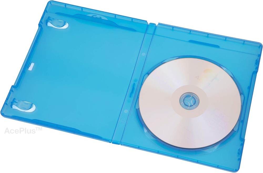 BLU-RAY SINGLE DISC REPLACEMENT CASE (2-PACK)