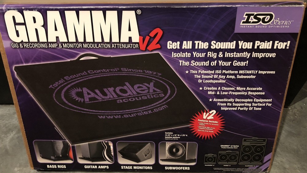 Auralex GRAMMA v2 Isolation Riser