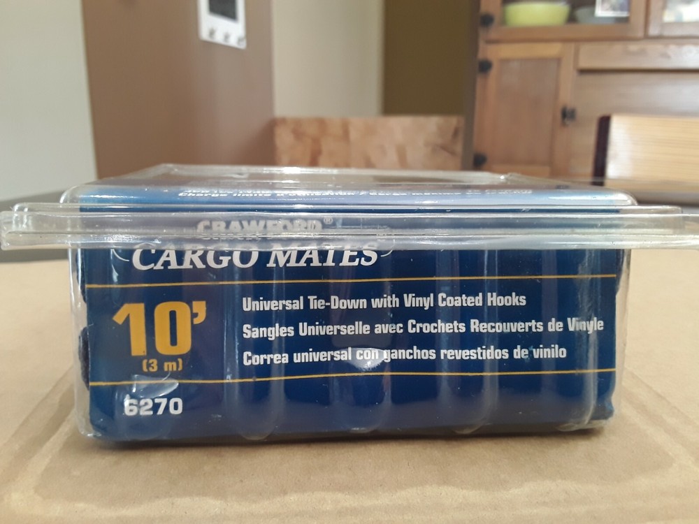 Tie Down Strap Universal Crawford Cargo Mates 10 ft - 3 m Material Load Strap