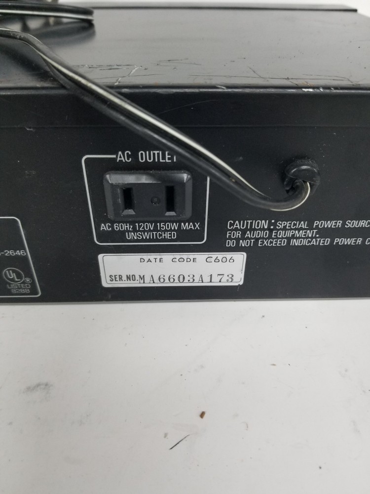 MCS Digital 5000 Series Stereo Graphic Equalizer