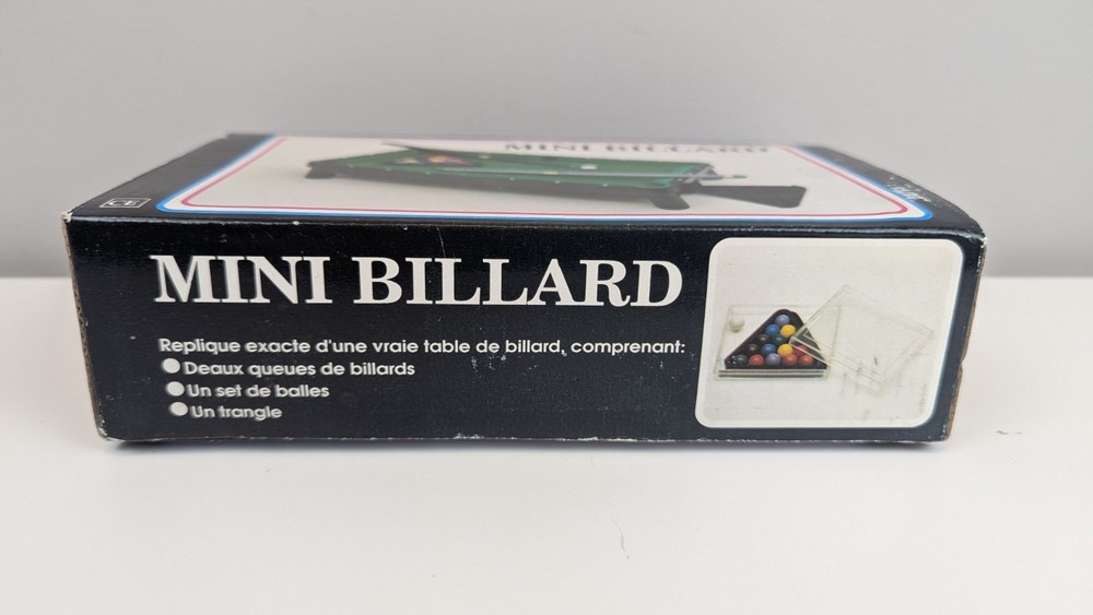 Mini Billard Table Set with Accessories Compact and Portable