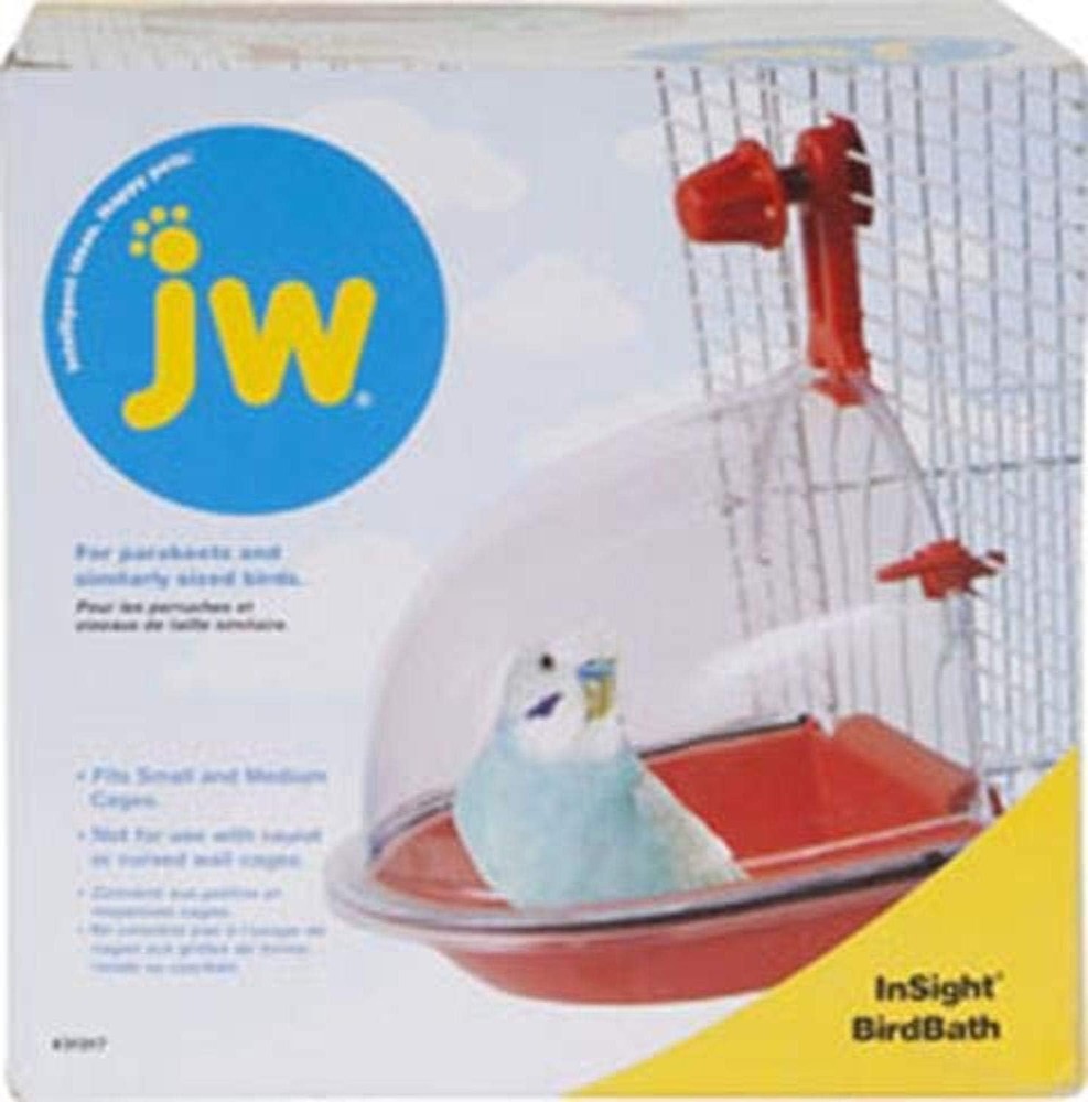 Easy to Install Bird Bath Attachment for Small & Medium Cages