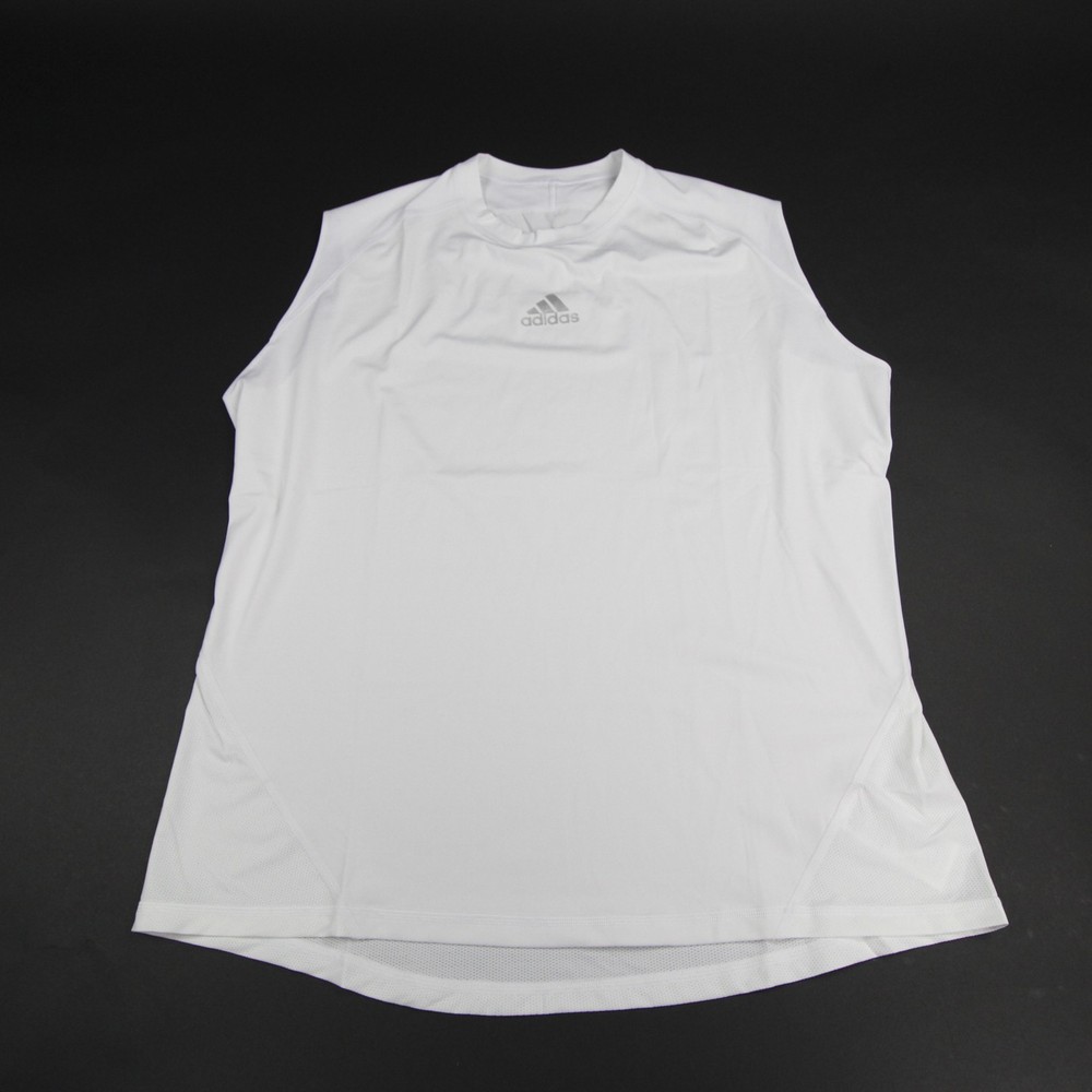 adidas Techfit Compression Top Men's White Used 3XL
