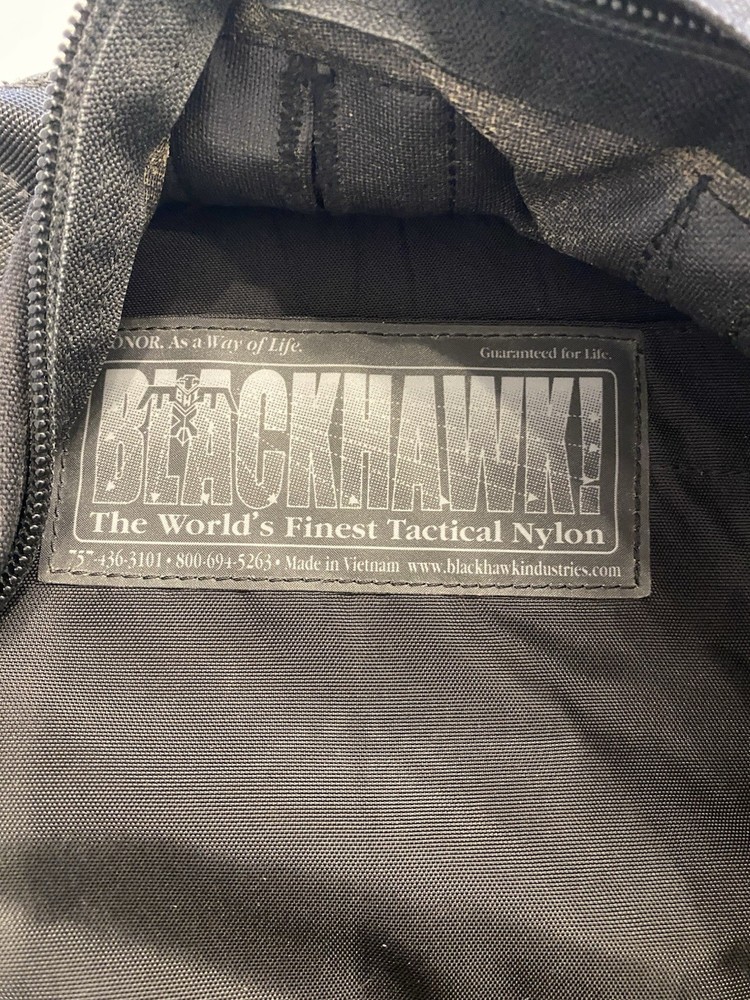 Blackhawk 3-Day Assault Tactical Backpack Black Adjustable Straps