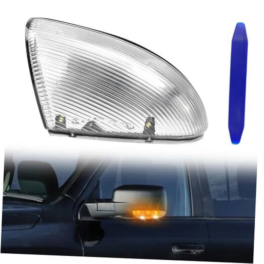 Ram Puddle Light Mirror Turn Signal Light LED Puddle Lamp Left Driver Side