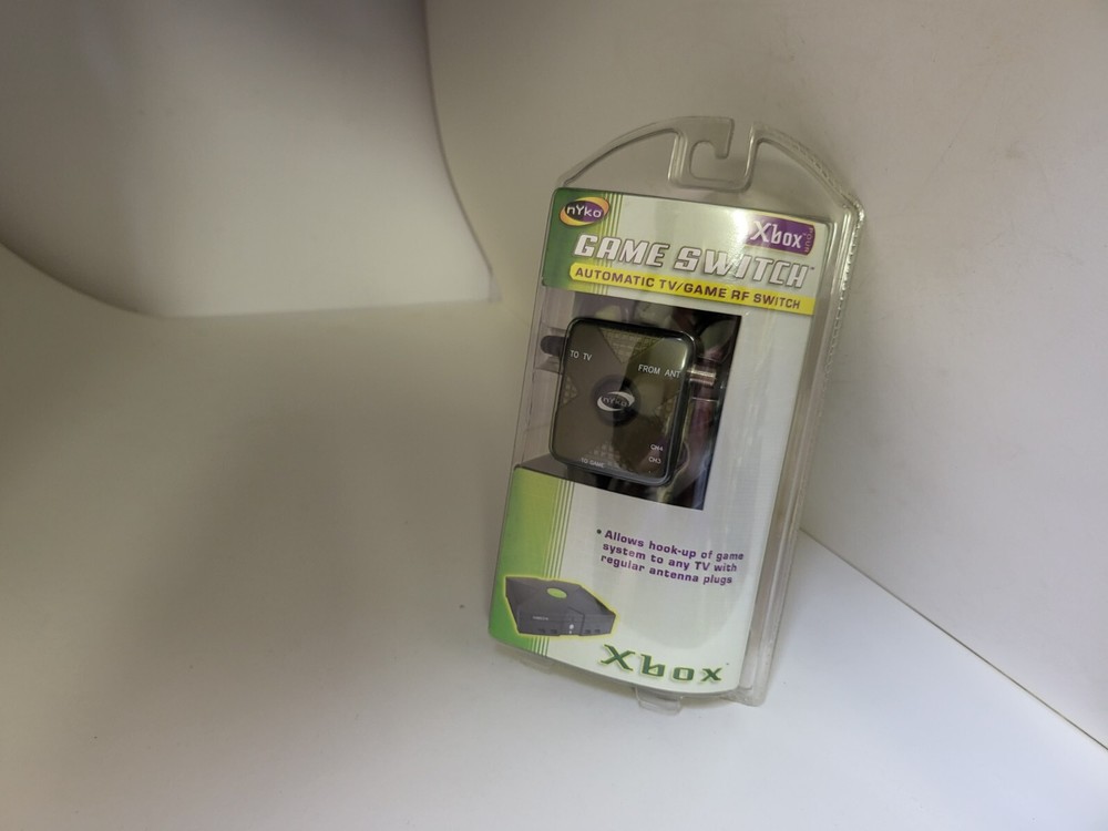 MINT NEW NYKO Automatic RF RFU Switch Unit for Original XBOX System Console YY15