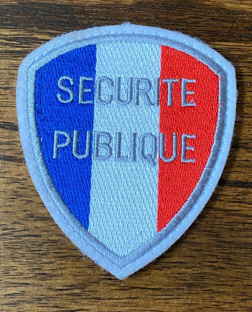 Patch - French Police Securite Publique