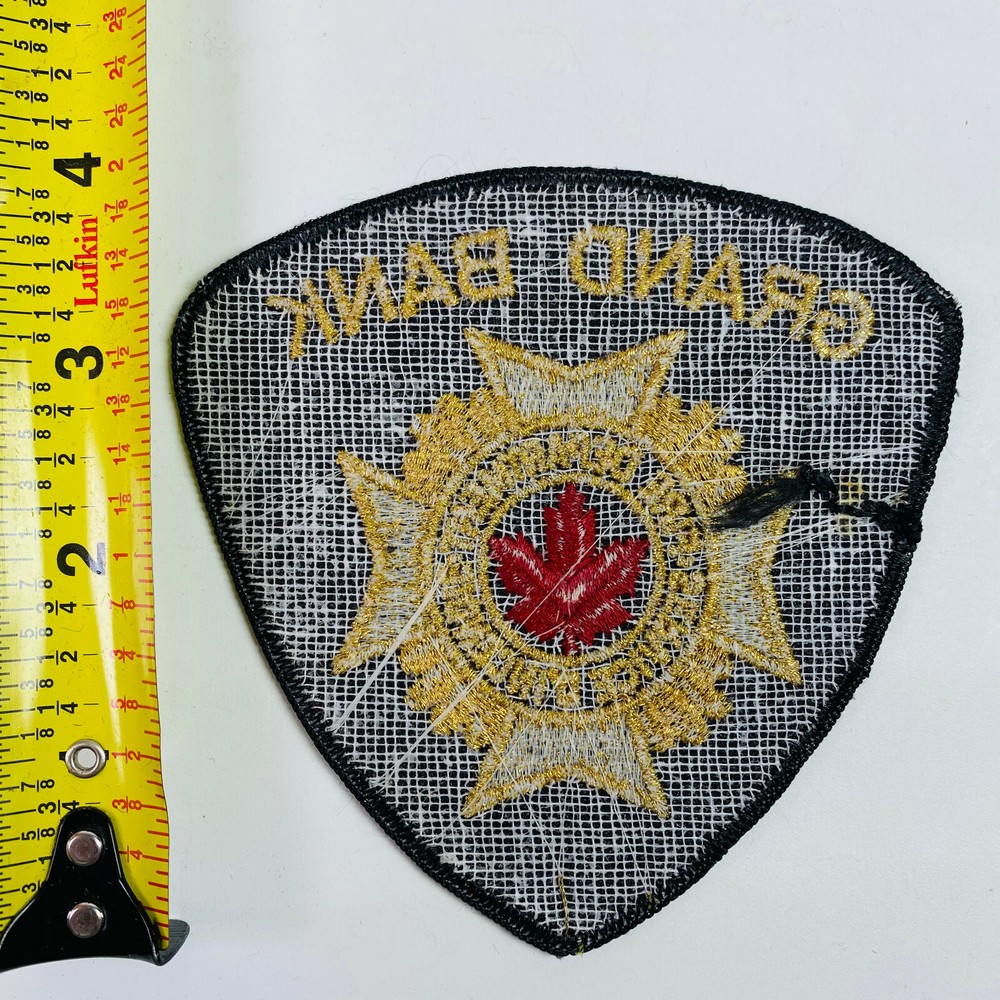 Grand Bank Fire Canada Patch E2