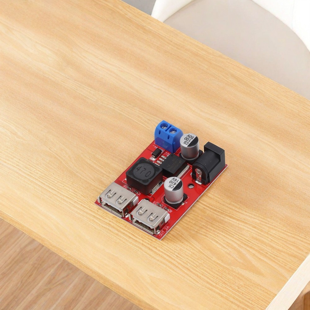 Solar Controller Charger 3A Dual USB Output 6V to 40V DC Solar Power Module