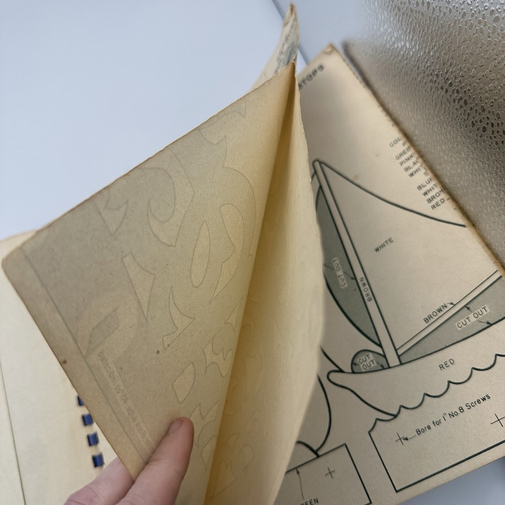 1951 Easi-Bild Full Size Jig Saw Pattern Book