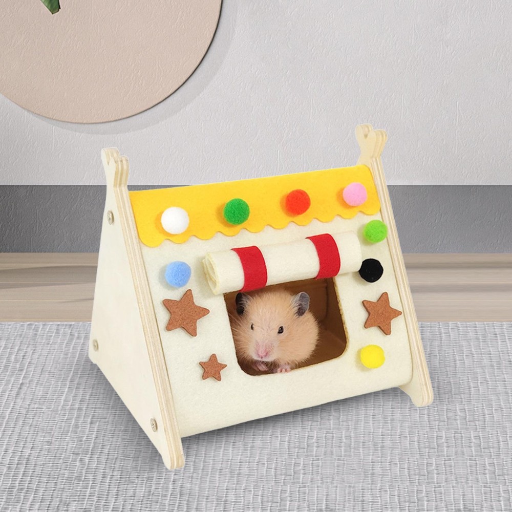 Hamster Hideout Comfortable Cave Small Animal Nest For Rat