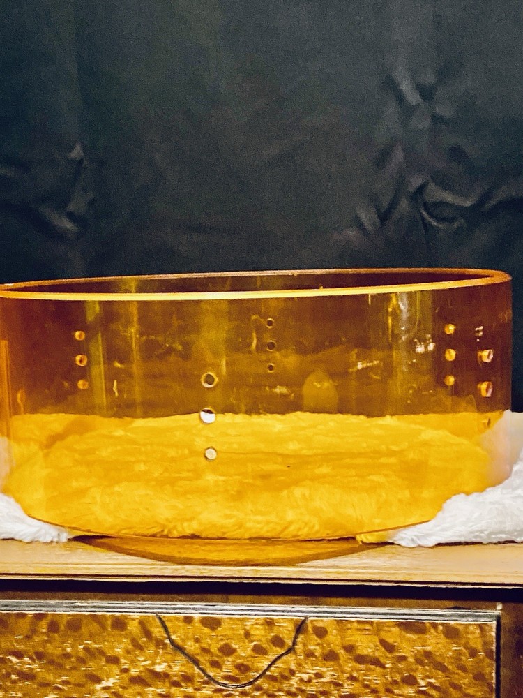 Single Acrylic, Vintage ￼Drum Shell “ 13x5