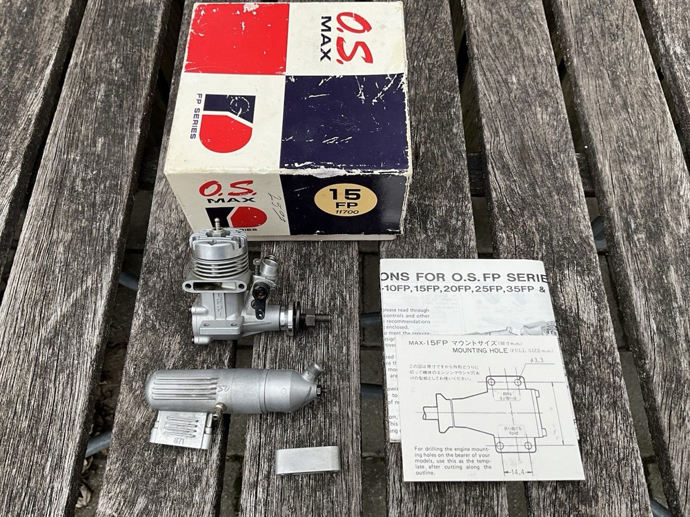 OS Max 15 FP RC Nitro Engine. Nice!