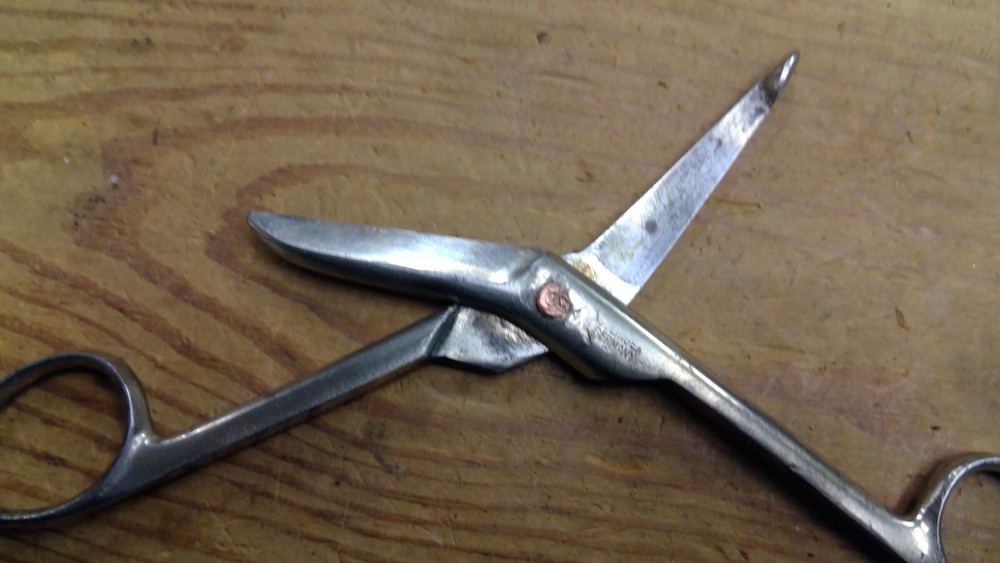 Unique Scissors Antique German Solingen