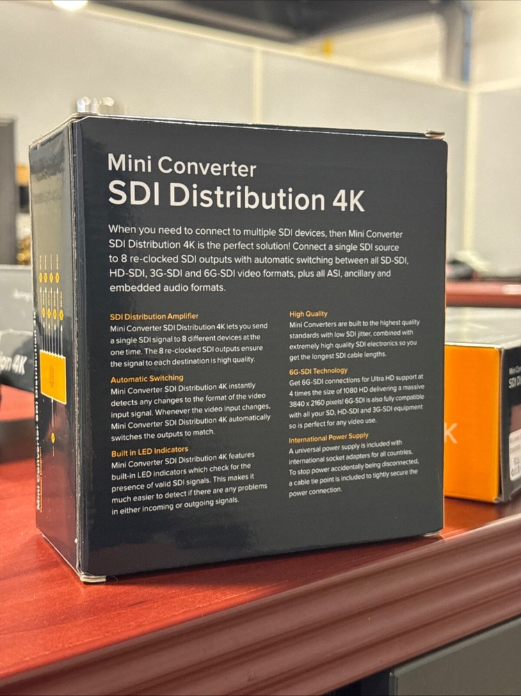 BlackMagicDesign Mini converter SDI Distribution 4K