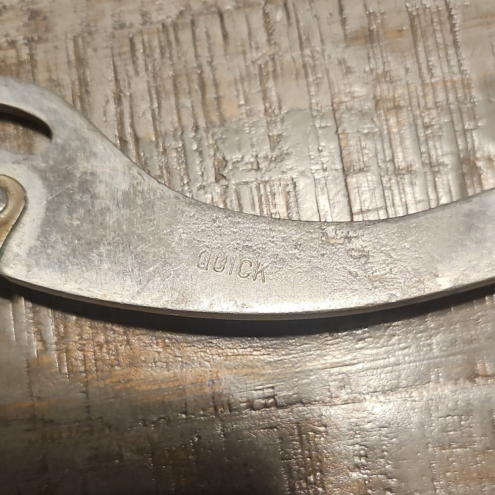 Quick- Snaffle mouth piece Aluminum bit