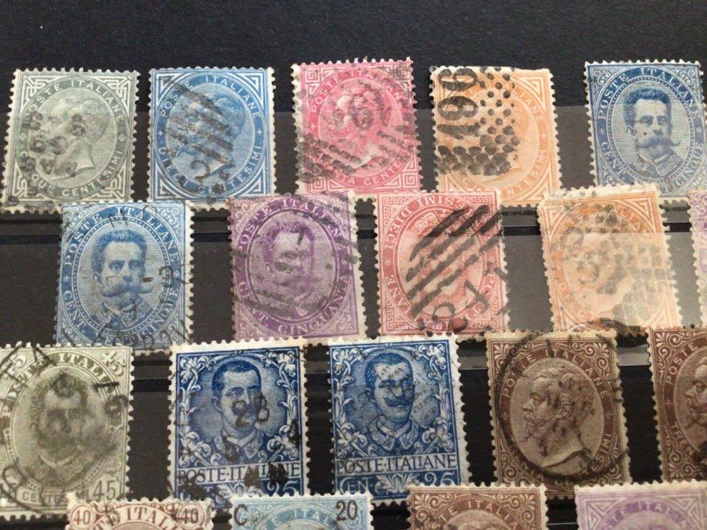 Italy, early used stamps A18807