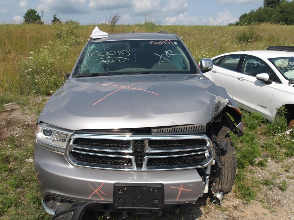 Used Differential Carrier Assembly fits: 2014 Dodge Durango Front 3.45 ratio Gra