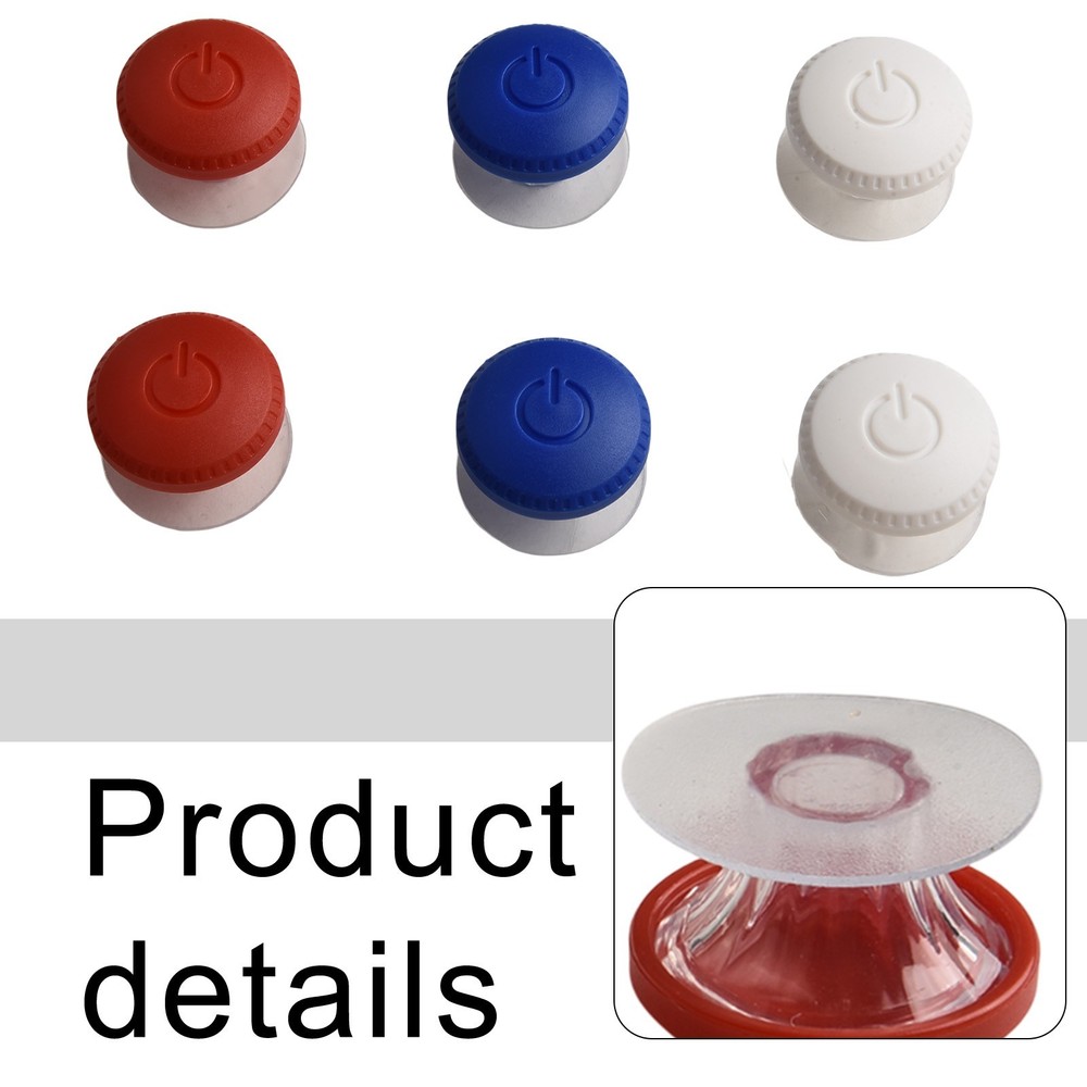 Stylish and Functional Toilet Flush Button Set 6 PCS in Multiple Colors