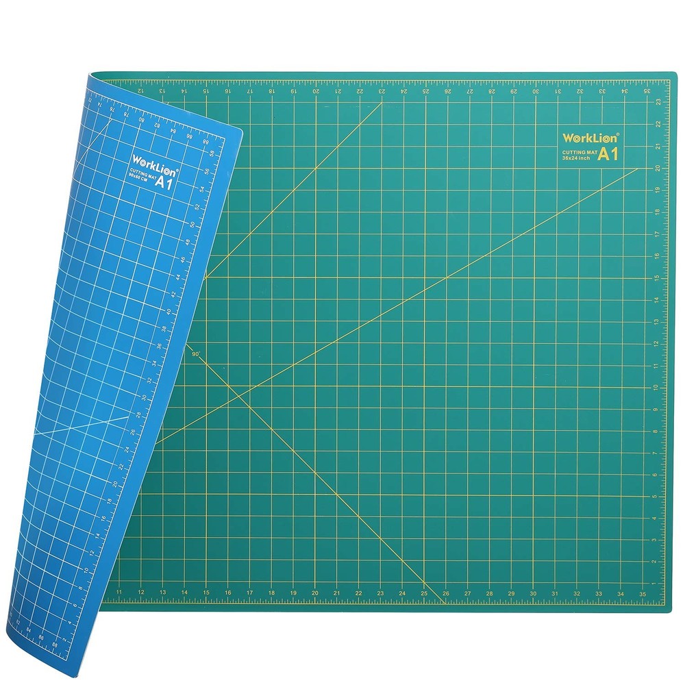 24"x36" Self Healing Cutting Mat, Double Sided, Gridded for Craft & Sewing