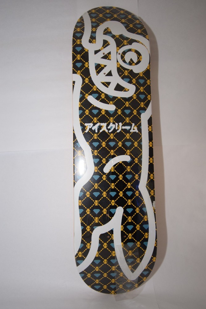 ICECREAM ICE CREAM Royal (Black) Skateboard Deck NEW IN WRAPPER