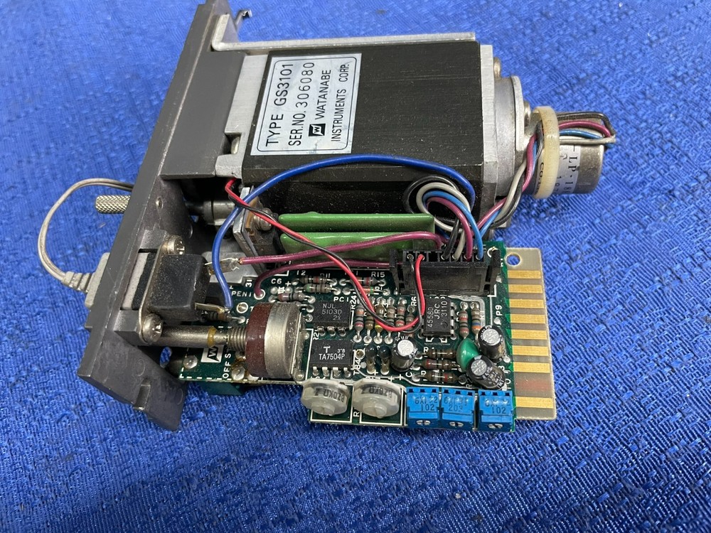 Graphtec Corp. GS3101 Chart Recorder Oscillograph PIN Plug-In Module