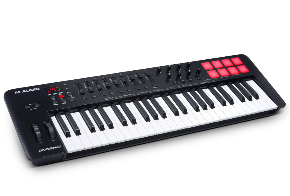 M-Audio Oxygen 49 MkV USB MIDI Controller with Smart Controls and Auto-Mapping