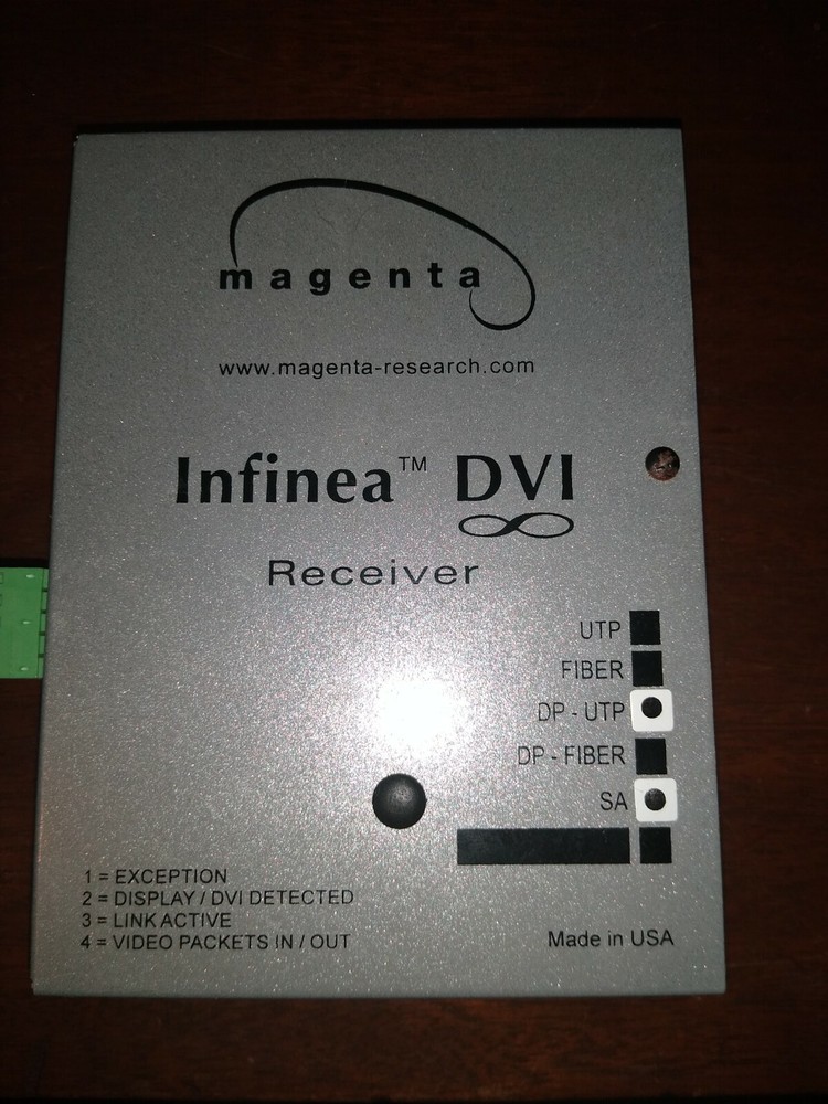 Magenta Research Infinea DVI Video Receiver 400R3408-02