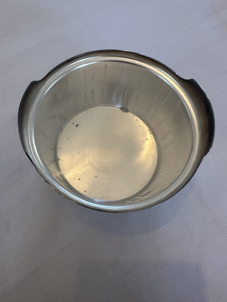 Vintage Silver Plated Dish With Lid