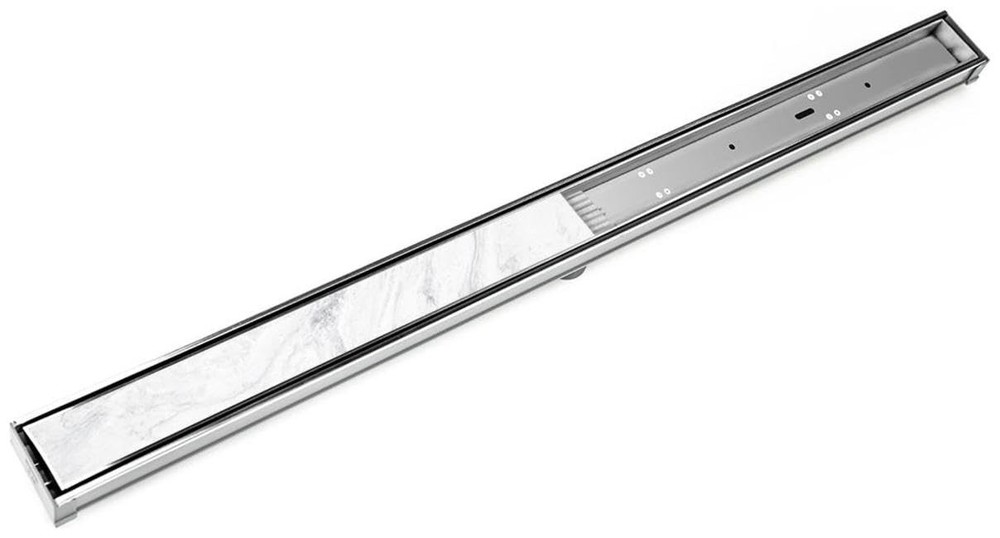 Infinity Drain S-LTIF 6536 PS  36" Site Sizable Stainless Linear Drain Kit
