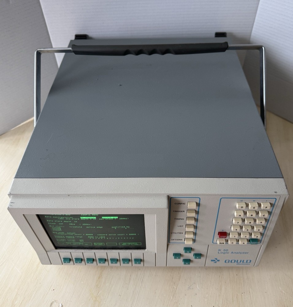 Gould K-50 Logic Analyzer Model 8711FB035 General Purpose Powers On (Untested)