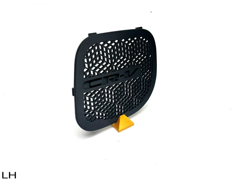 97-01 CR-V Front Speaker Covers - 3D printed - BLACK - PAIR