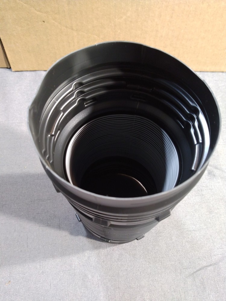 Flex-Drain 57010 Polypropylene Universal New Flexible Elbow/Connector 4 in.