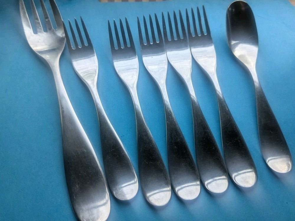 7 pieces Trend Pacific Octo Stainless Flatware Japan