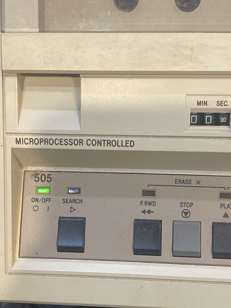 Norelco System 500 Microprocessor Controlled Transcriber Machine